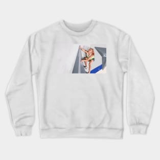 Janja Garnbret Painting Crewneck Sweatshirt